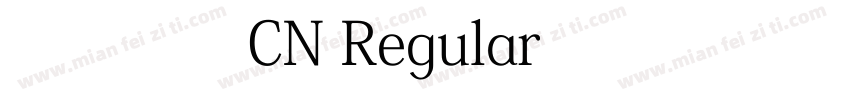 思源黑体CN Regular 常规宋体 常规字体转换